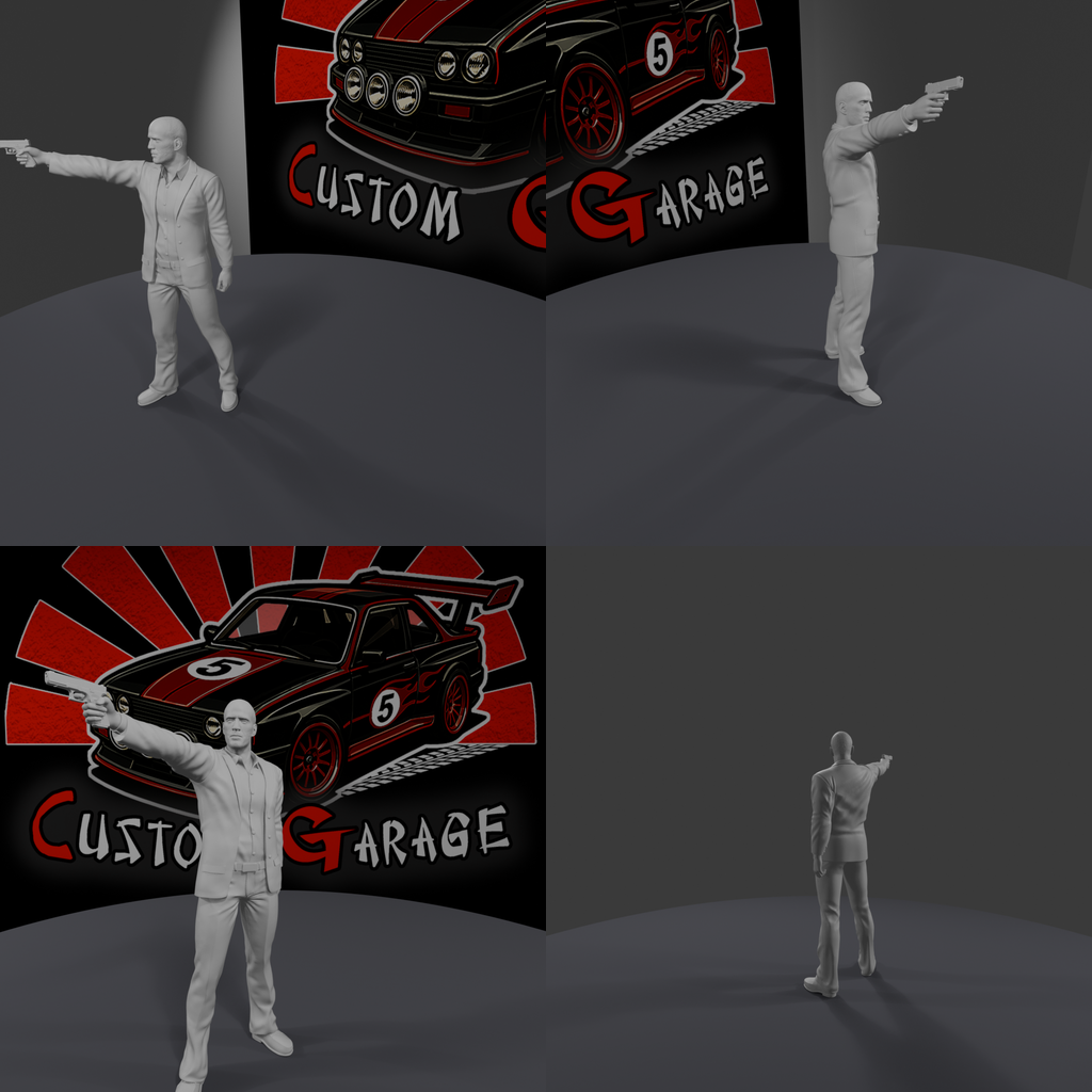 Figuras 3D - Fast & Furious Inspired