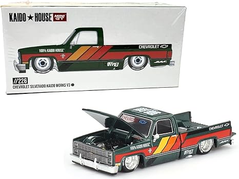 KHMG 226 Chevrolet Silverado Kaido Works V2 - Kaido House x Mini GT