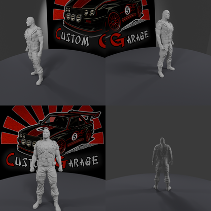 Figuras 3D - Fast & Furious Inspired