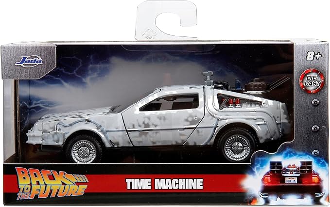 Regreso al futuro version congelada carro jada 1/32