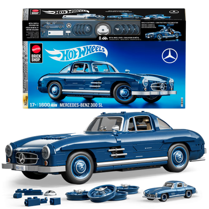 Mercedees Benz 300SL hotwheels brick