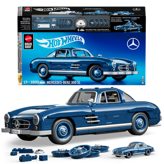 Mercedees Benz 300SL hotwheels brick