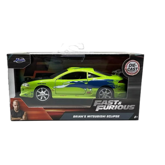 Brian's Mitsubishi Eclipse Fast & Furious carro jada 1/32