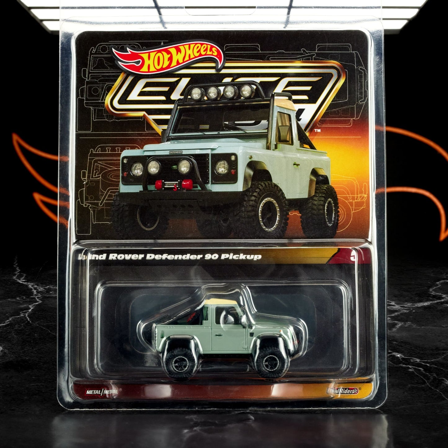 Land Rover Defender 90 Pickup - Hot Wheels Elite