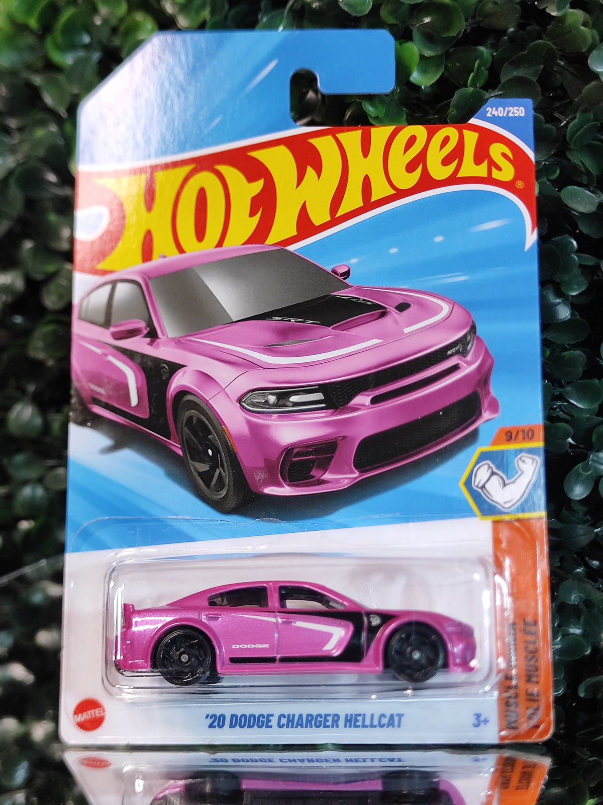 '20 Dodge Charger Hellcat Hot Wheels - Muscle Car Rosa – Five Volts ...