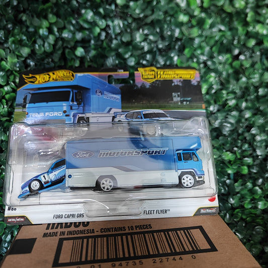 Ford Capri GR5 + Fleet Flyer