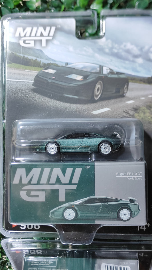 Bugatti EB110 GT  | Verde Scuro  | Mini GT