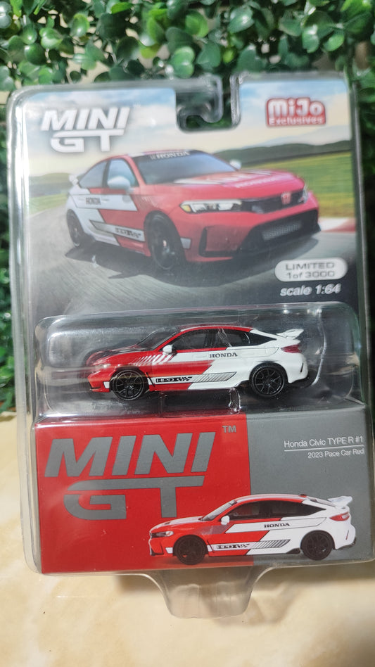Honda Civic Type R #1 | 2023 Pace Car Red | Mini GT