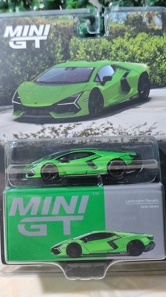 Lamborghini Revuelto | Verde Selvans | Mini GT
