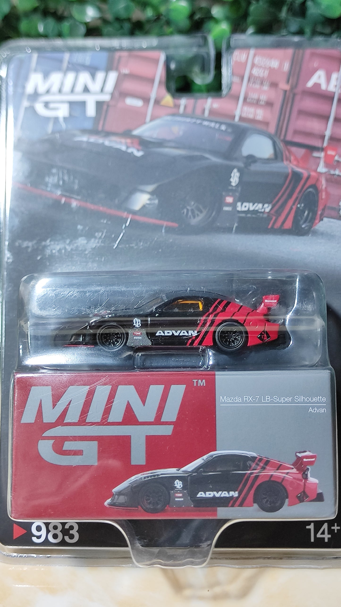Mazda RX-7 LB Super Silhoutte | ADVAN | Mini GT