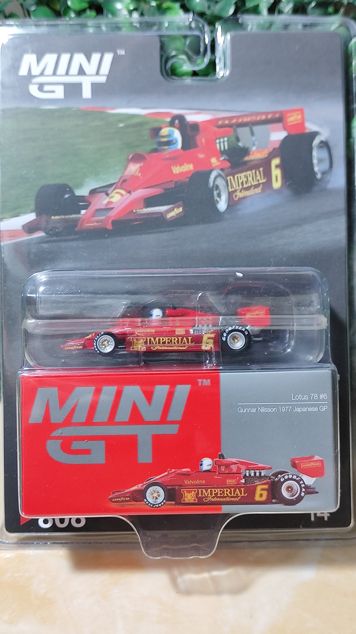 Lotus 78 #6 | Gunnar Nilsson 1977 Japanese GP | Mini GT
