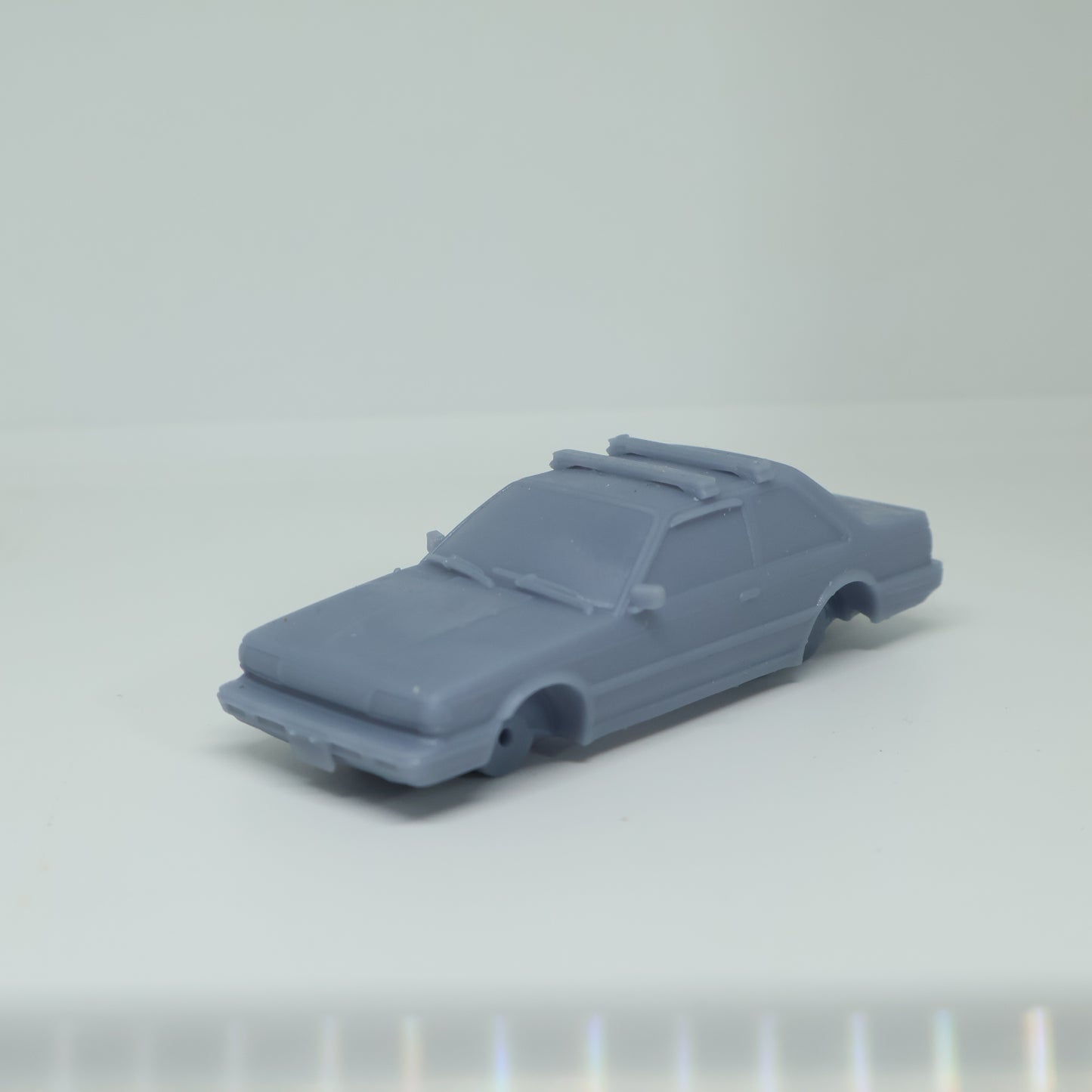 Impresion 3D Auto Inspirado Nissan Sentra Std 1988 B12 2 Puertas en Escala 1:64