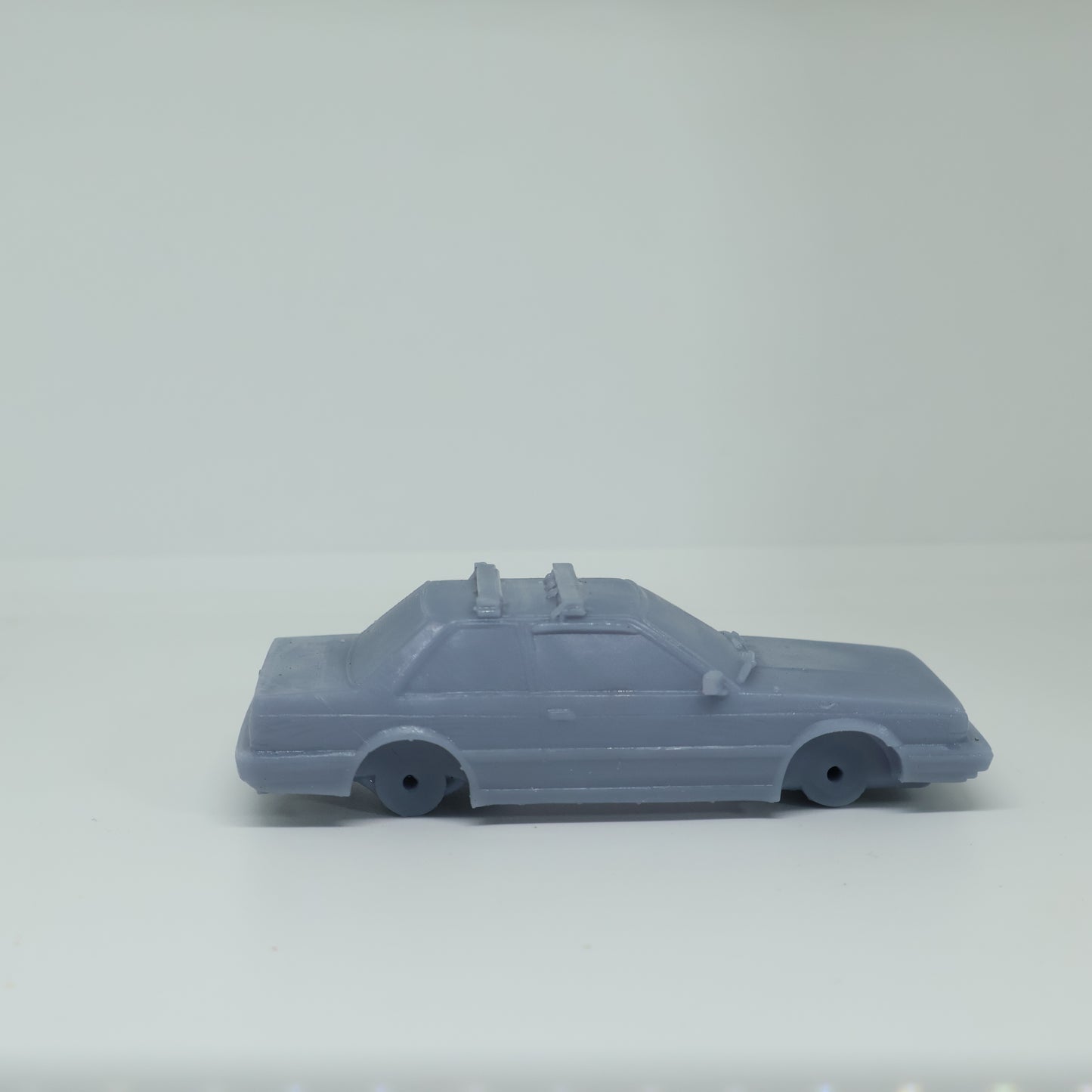 Impresion 3D Auto Inspirado Nissan Sentra Std 1988 B12 2 Puertas en Escala 1:64