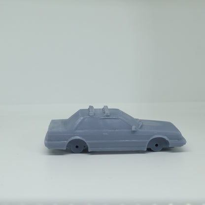 Impresion 3D Auto Inspirado Nissan Sentra Std 1988 B12 2 Puertas en Escala 1:64