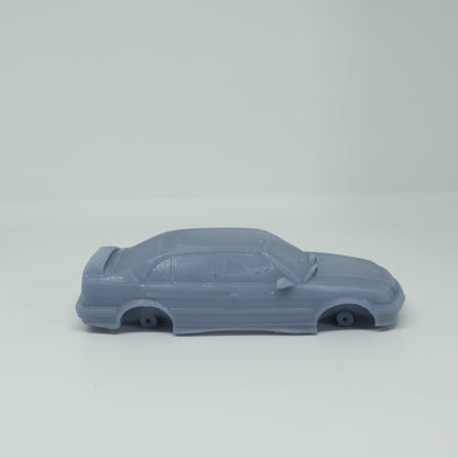 Impresion 3D Auto Inspirado en Toyota Tercel 4 Puertas 1993 Escala 1:64