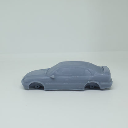 Impresion 3D Auto Inspirado en Toyota Tercel 4 Puertas 1993 Escala 1:64