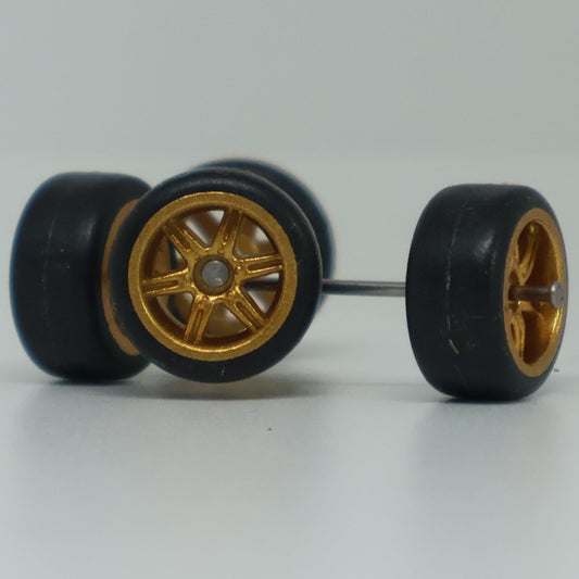 Llantas de Goma  Escala 1:64 Básica Tipo C