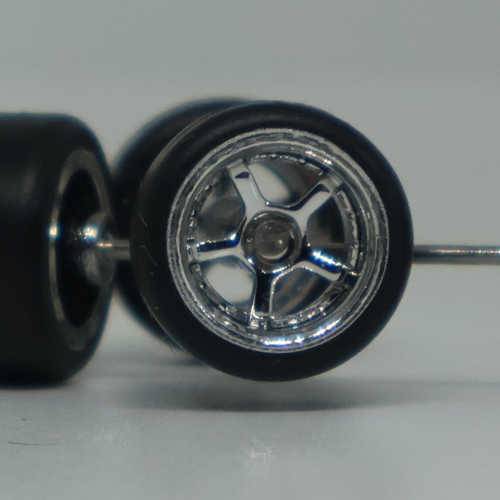 Llantas de Goma  Escala 1:64 Básica Tipo G