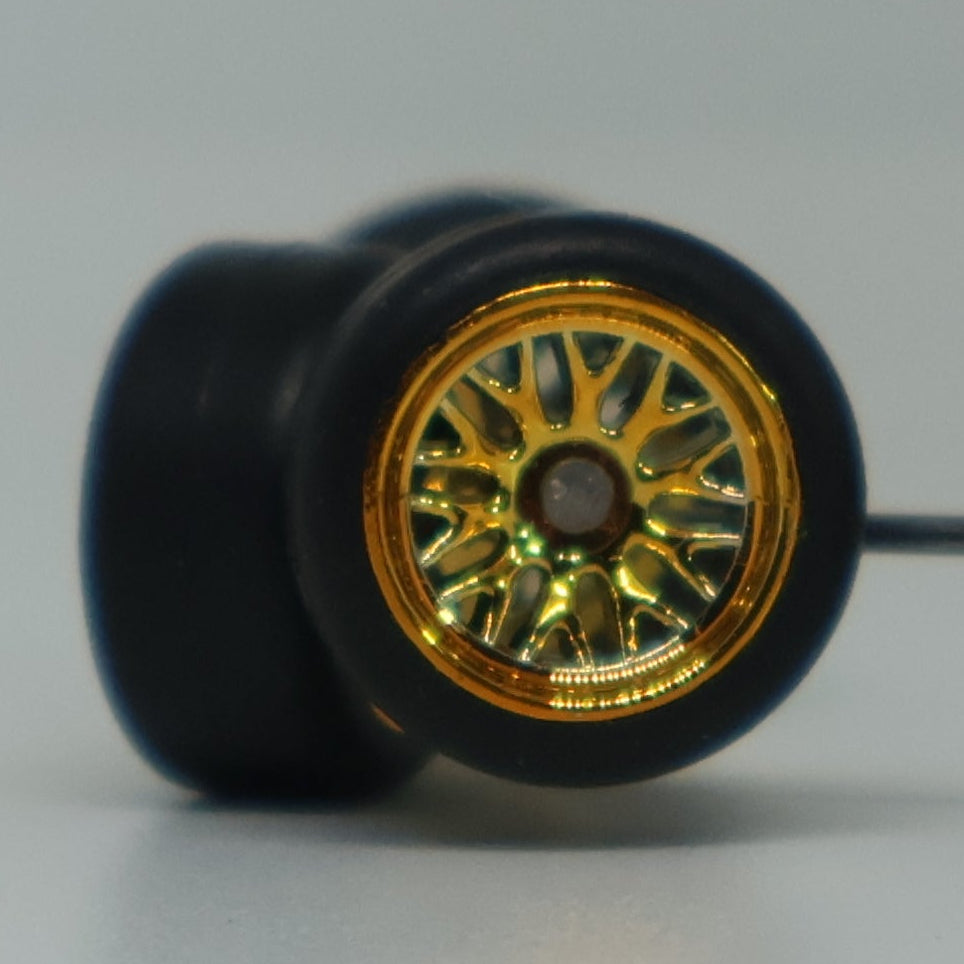 Llantas de Goma  Escala 1:64 Básica Tipo F