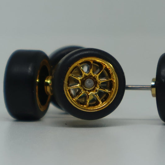 Llantas de Goma  Escala 1:64 Básica Tipo E
