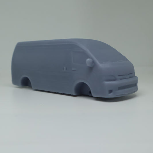 Impresion 3D Auto Inspirado en Toyota Hiace 2016