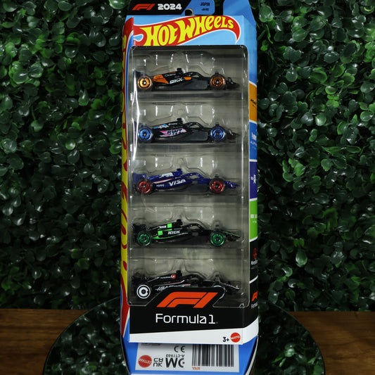 5 Pack Hotwheels Formula 1