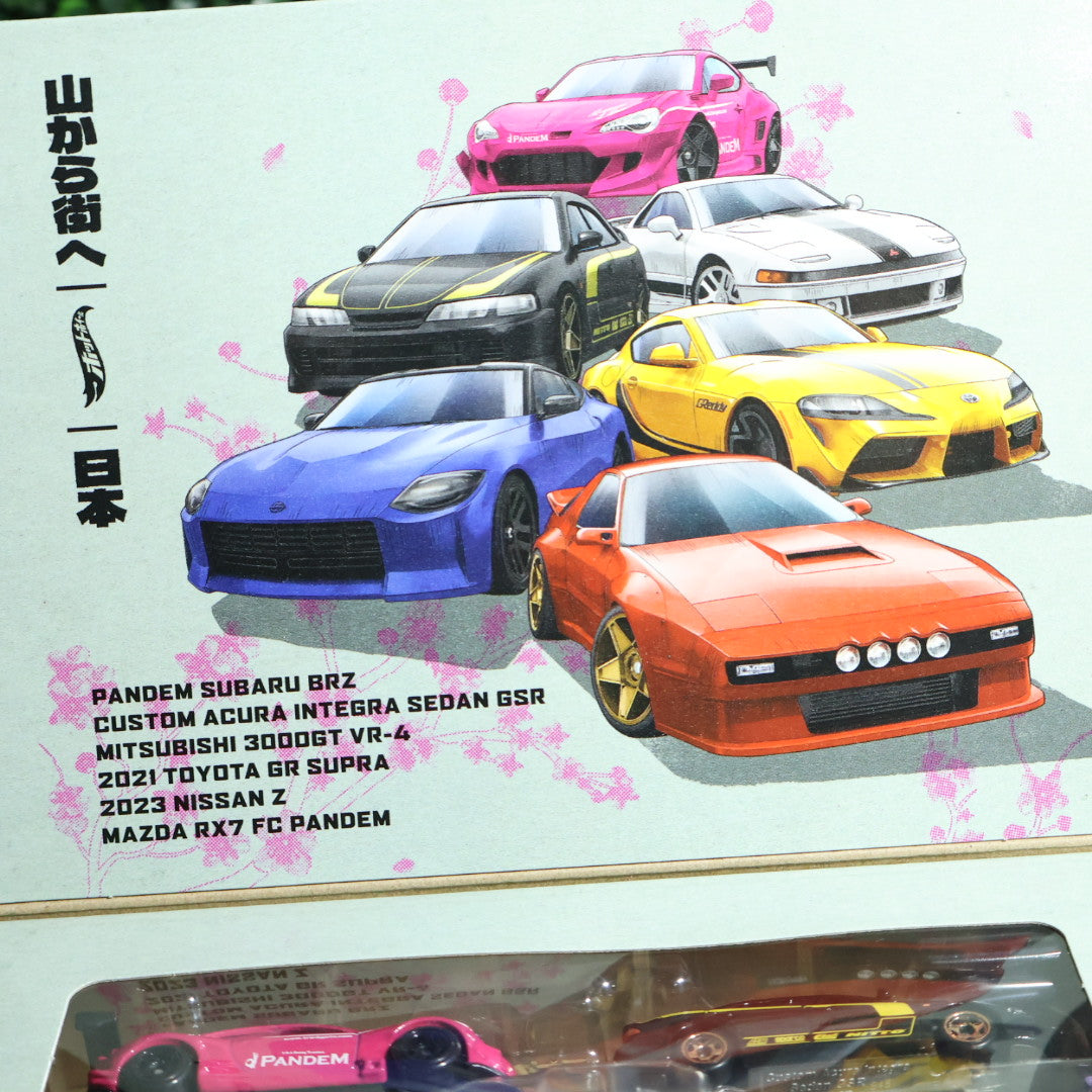 Set JDM Hot Wheels - 6 Carros