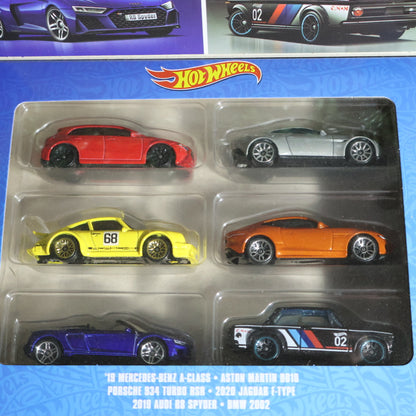 Hot Wheels Premium Set 6 Carros - Europeos de Lujo