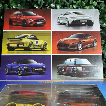 Hot Wheels Premium Set 6 Carros - Europeos de Lujo
