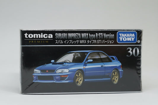 Tomica Premium Subaru Impreza WRX Type R STi Version #30