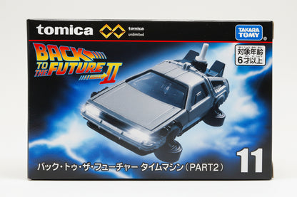 Tomica DeLorean maquina del tiempo - Back to the Future Part II No.11
