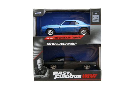 Camaro-Dodge Charger 2 pack carro jada 1/32
