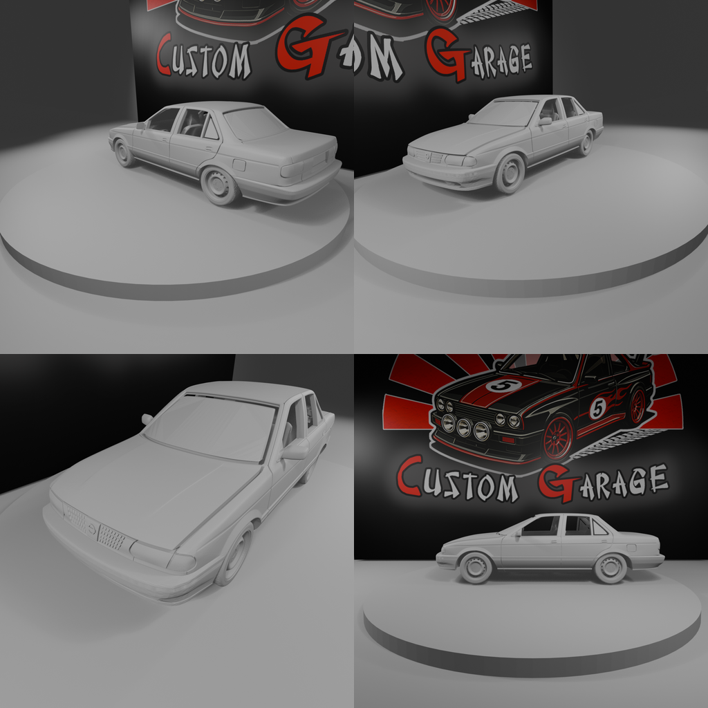 NISSAN Carros Impresion 3D