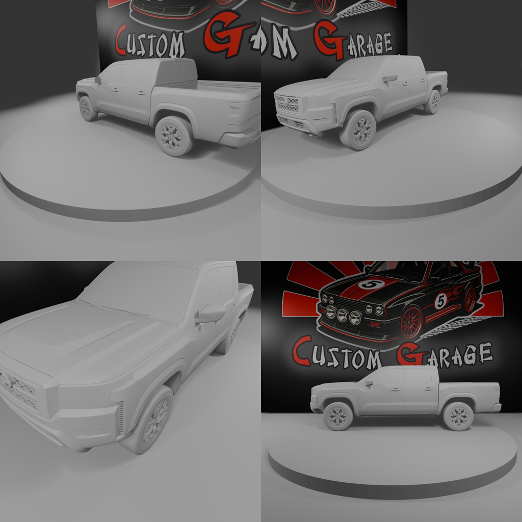 NISSAN Carros Impresion 3D