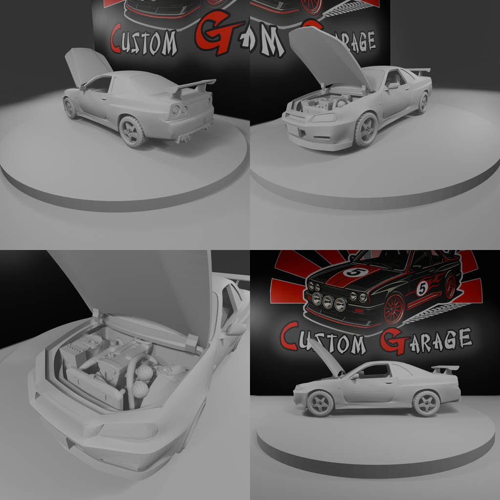 NISSAN Carros Impresion 3D