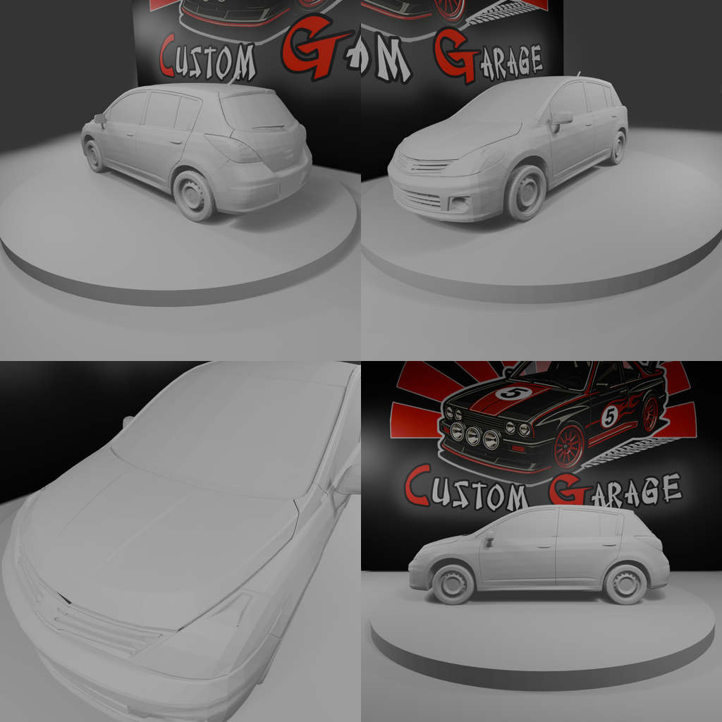 NISSAN Carros Impresion 3D