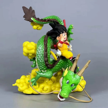 Figura Goku Niño & Shenlong Dragon Ball PVC - Coleccionable Premium