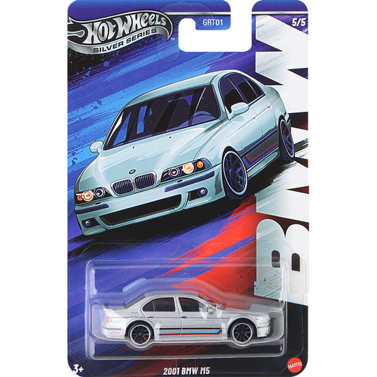 Hw BMW M5 silver series