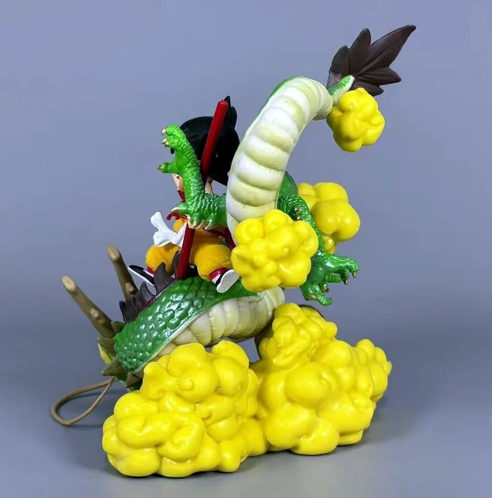 Figura Goku Niño & Shenlong Dragon Ball PVC - Coleccionable Premium