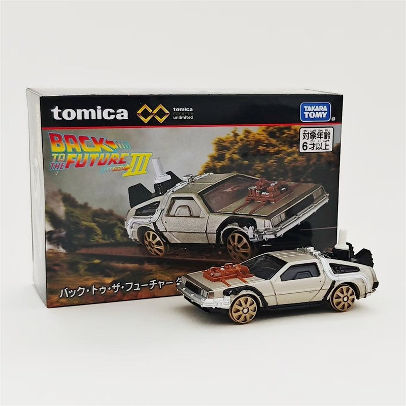 Tomica DeLorean Time Machine - Back to the Future Part III (Railroad Ver.)