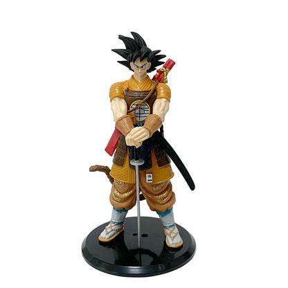 Figuras Dragon Ball Z - Goku Y Broly Samurai Feudal Concept Art