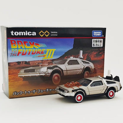 Tomica DeLorean Time Machine - Back to the Future Part III No.02