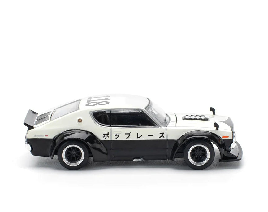 Pop Race Nissan Skyline KPGC110 Kenmeri NPA Style 1:64