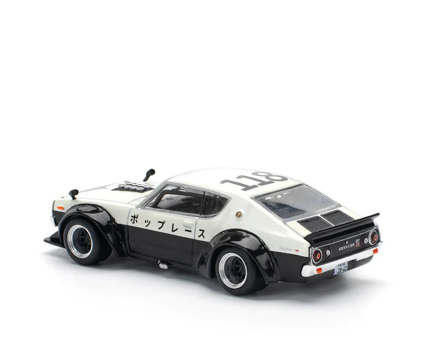 Pop Race Nissan Skyline KPGC110 Kenmeri NPA Style 1:64