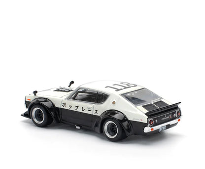 Pop Race Nissan Skyline KPGC110 Kenmeri NPA Style 1:64