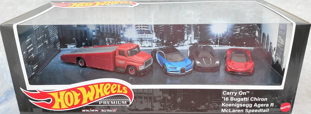 Hot Wheels Premium Collector Display Sets Exotic Hypercars