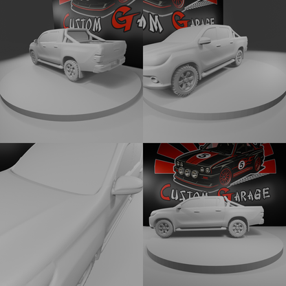 TOYOTA Carros de Impresion 3D