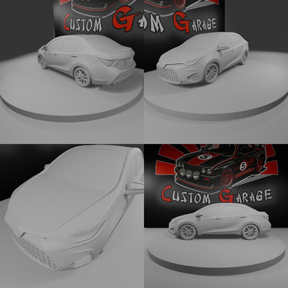 TOYOTA Carros de Impresion 3D
