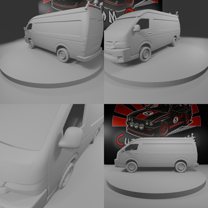 TOYOTA Carros de Impresion 3D