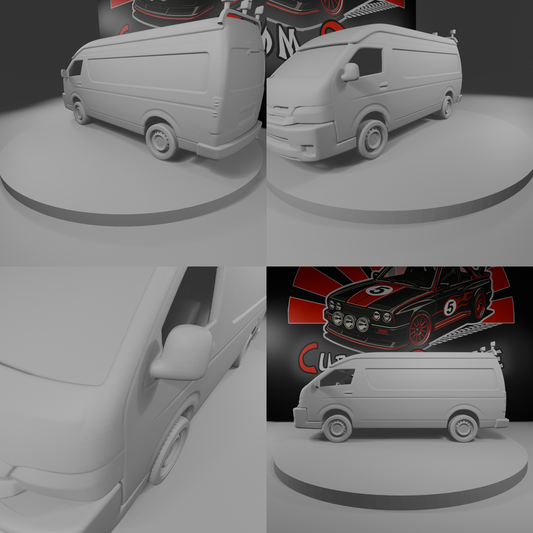 TOYOTA Carros de Impresion 3D